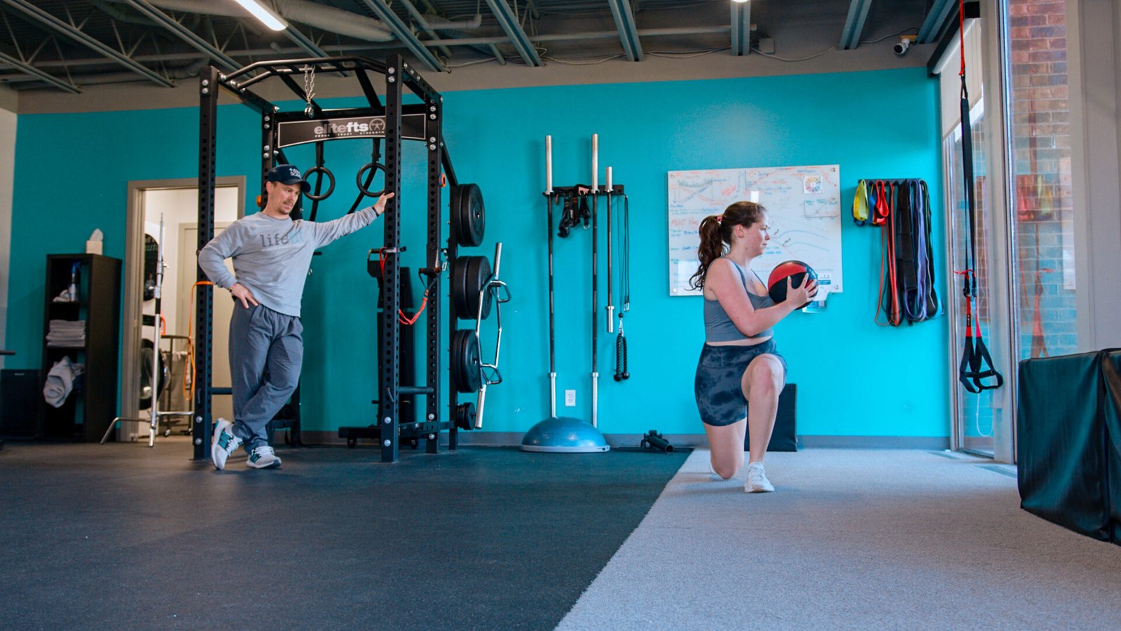 Ohio Chiro Training the the Lab