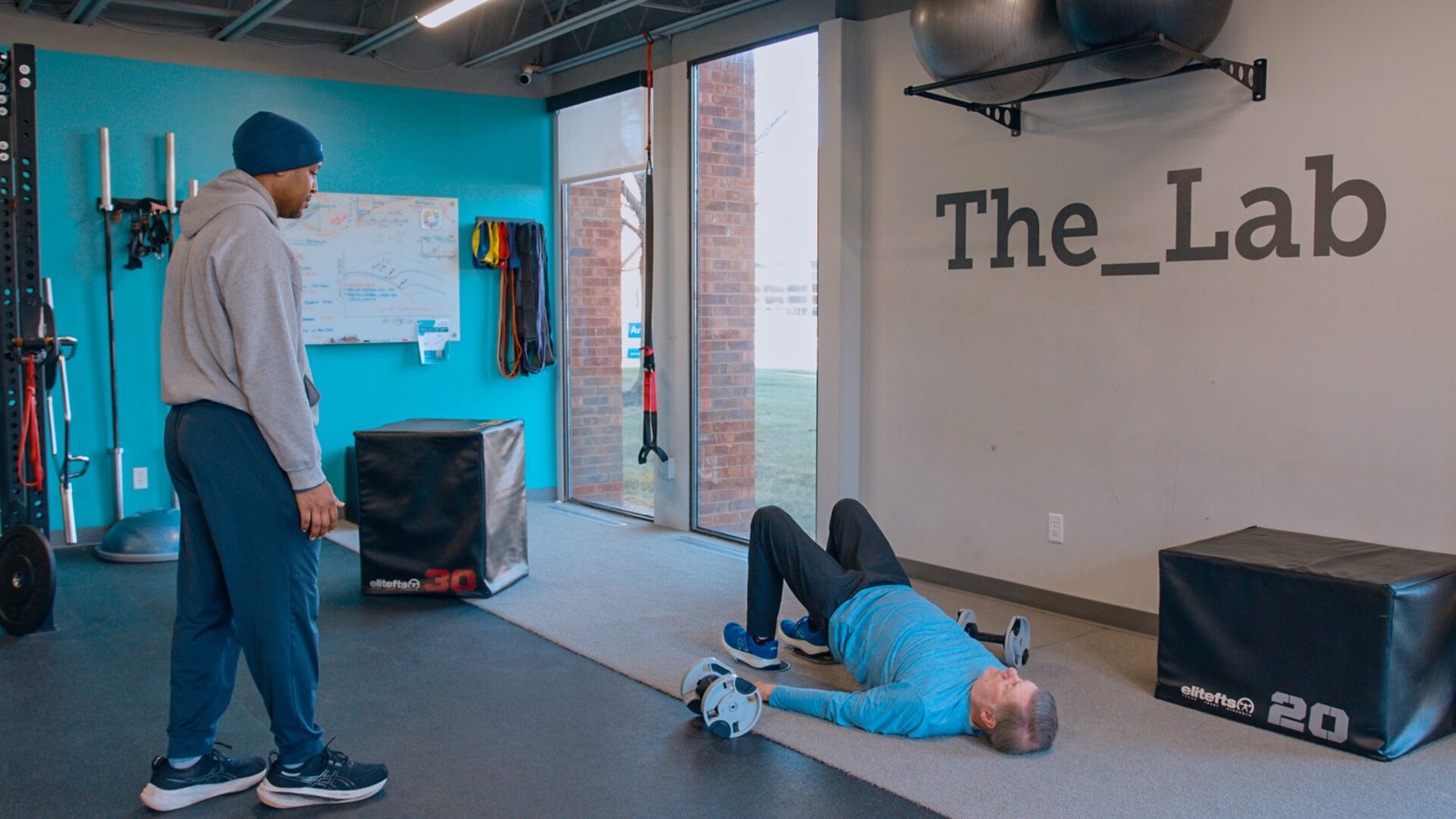 Ohio Chiro Training the the Lab