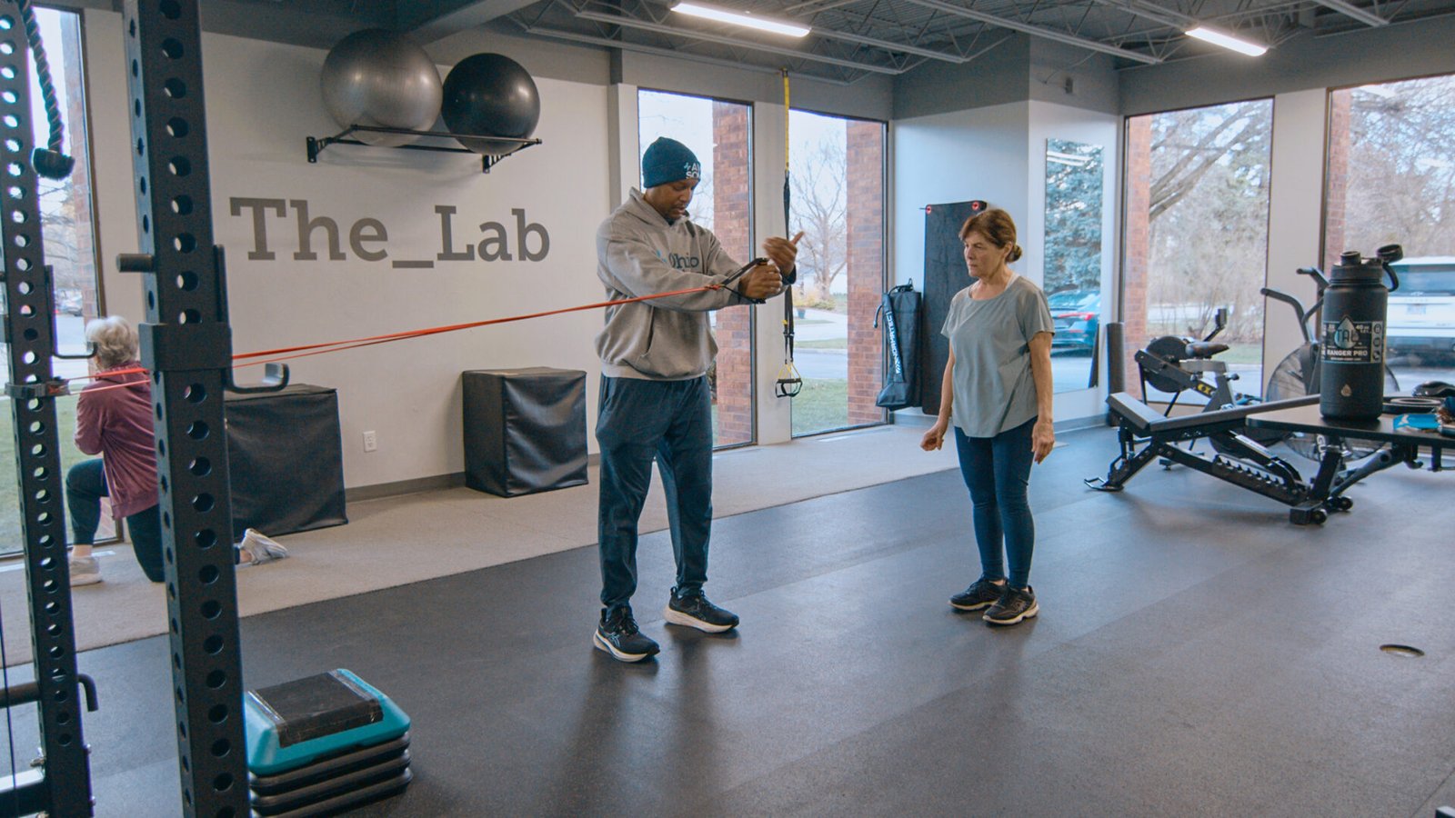 Ohio Chiro Training the the Lab