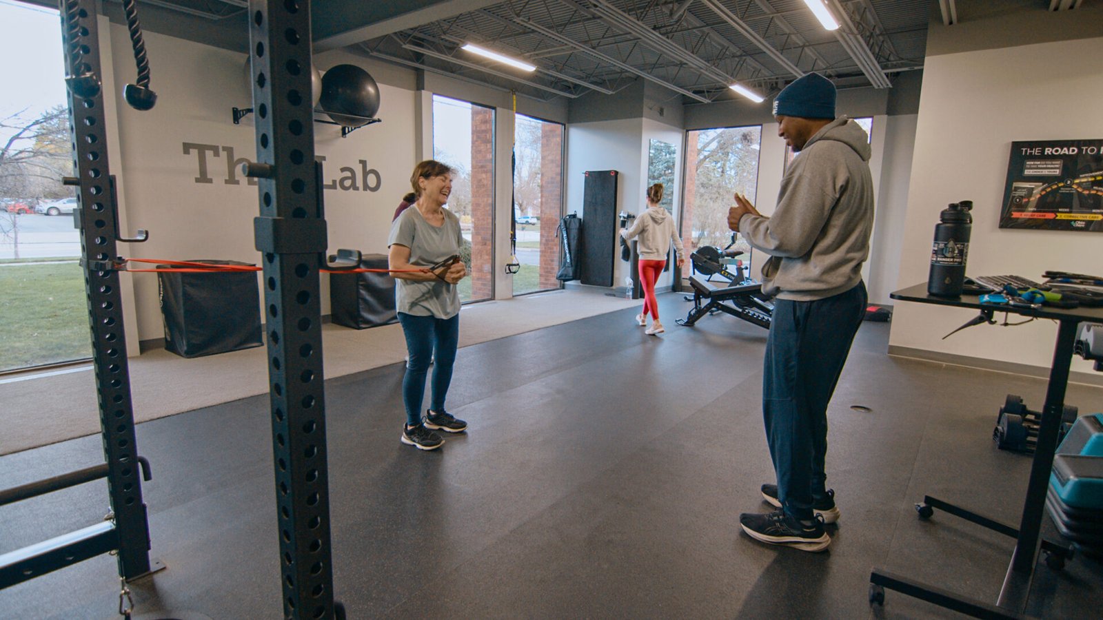 Ohio Chiro Training the the Lab