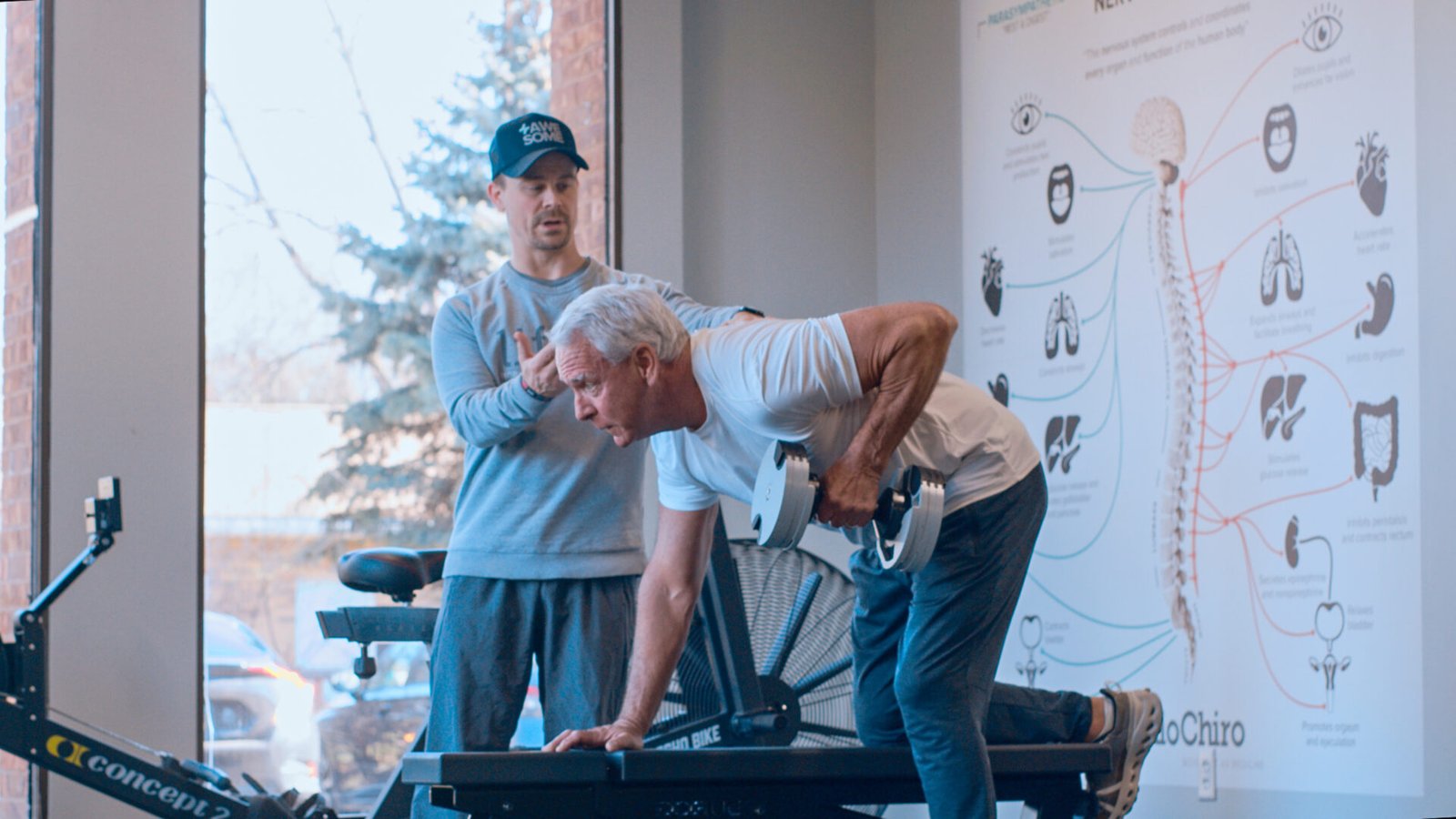 Ohio Chiro Training the the Lab