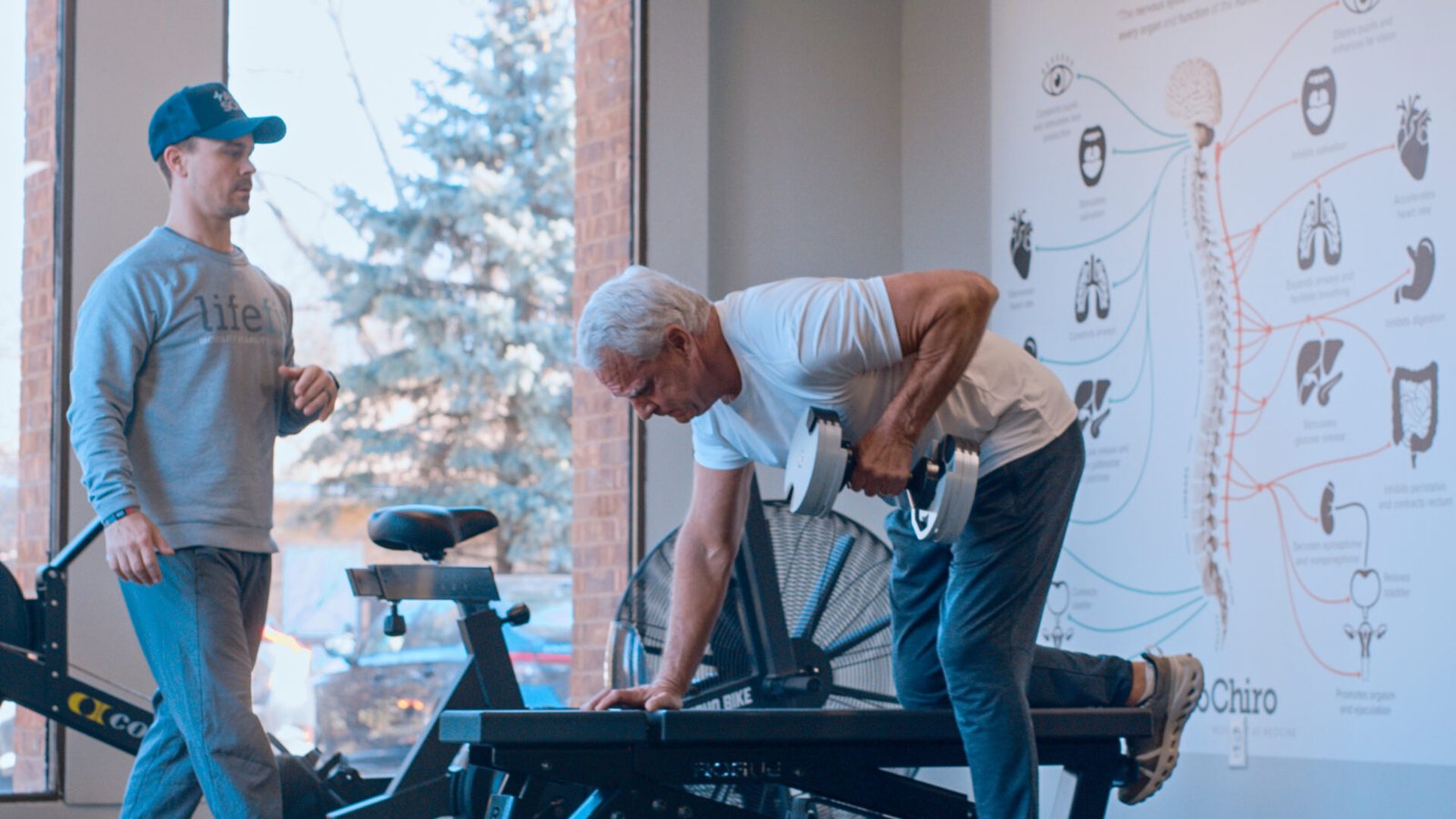 Ohio Chiro Training the the Lab