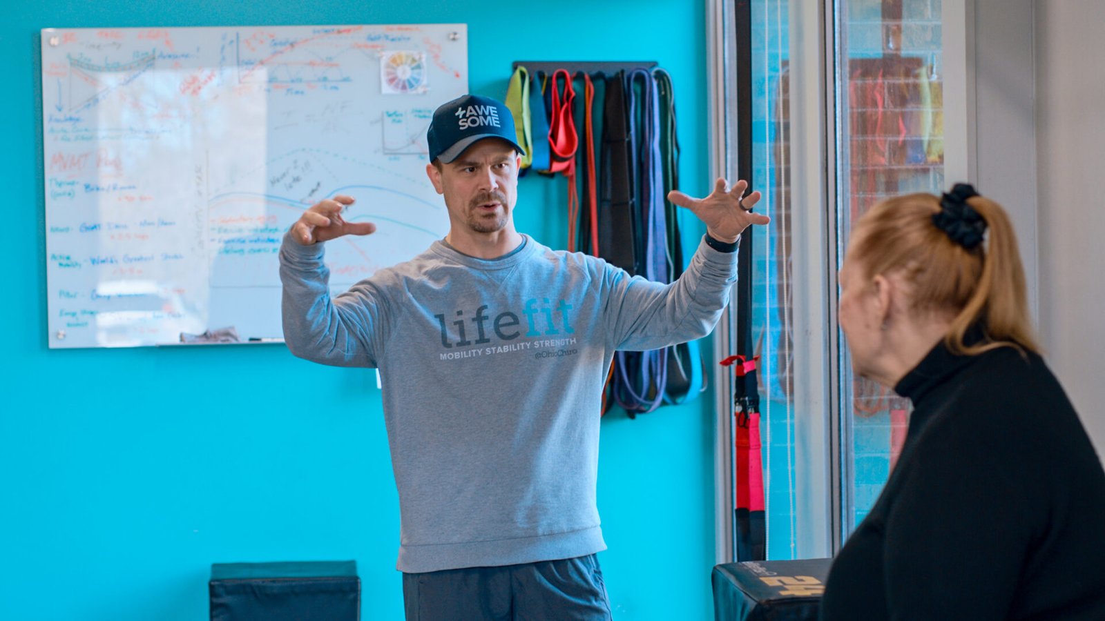 Ohio Chiro Training the the Lab