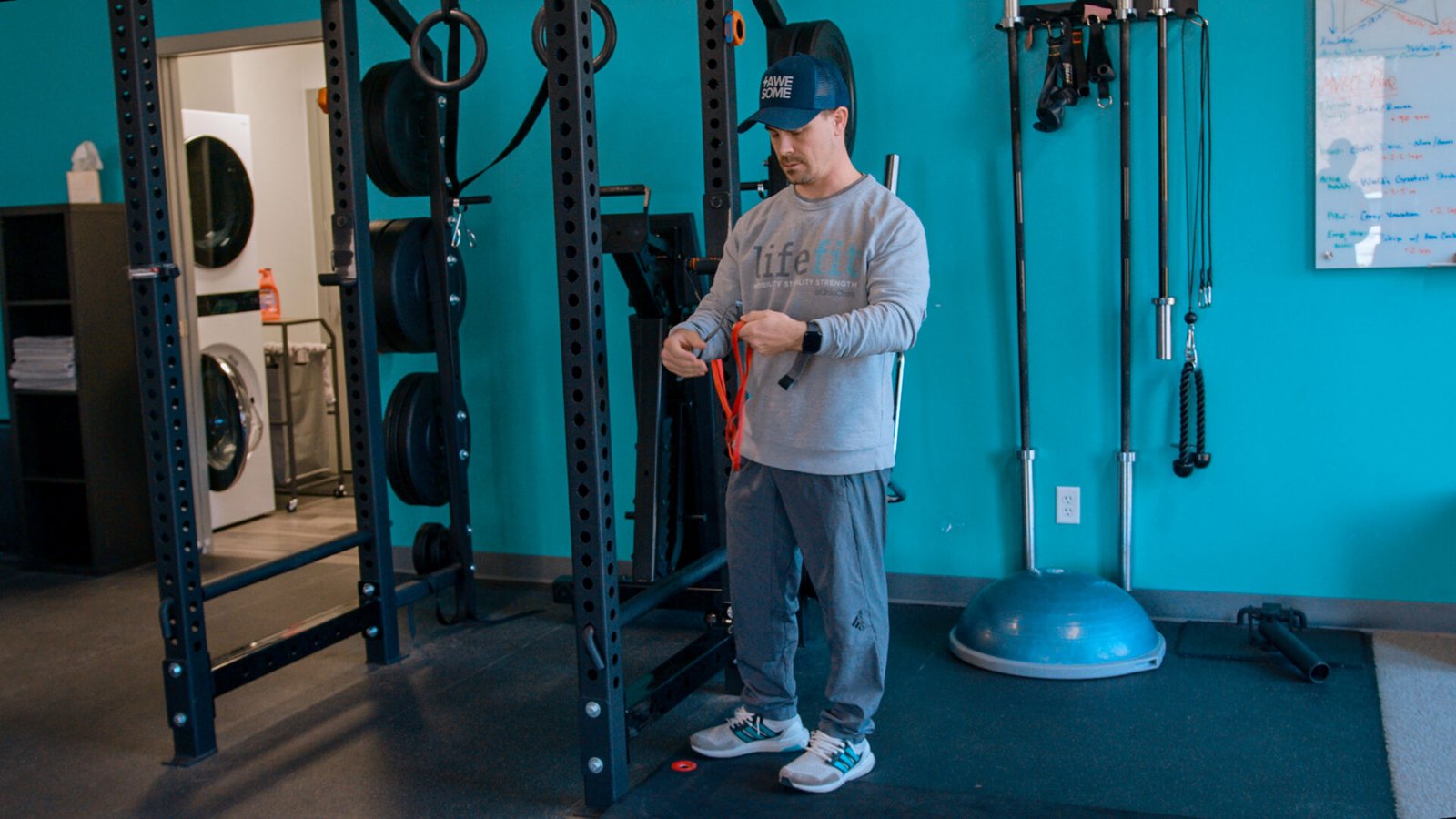 Ohio Chiro Training the the Lab