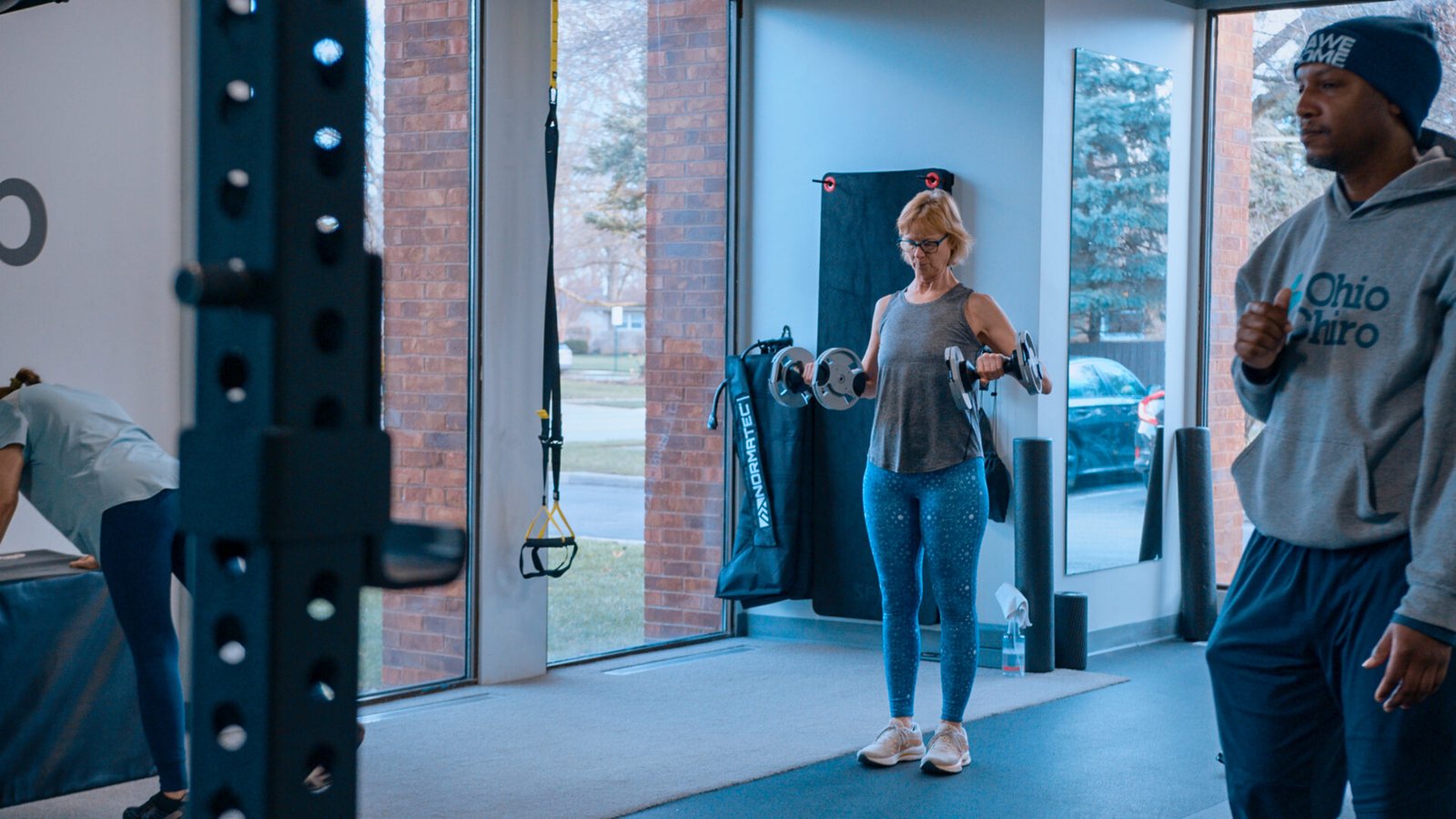 Ohio Chiro Training the the Lab