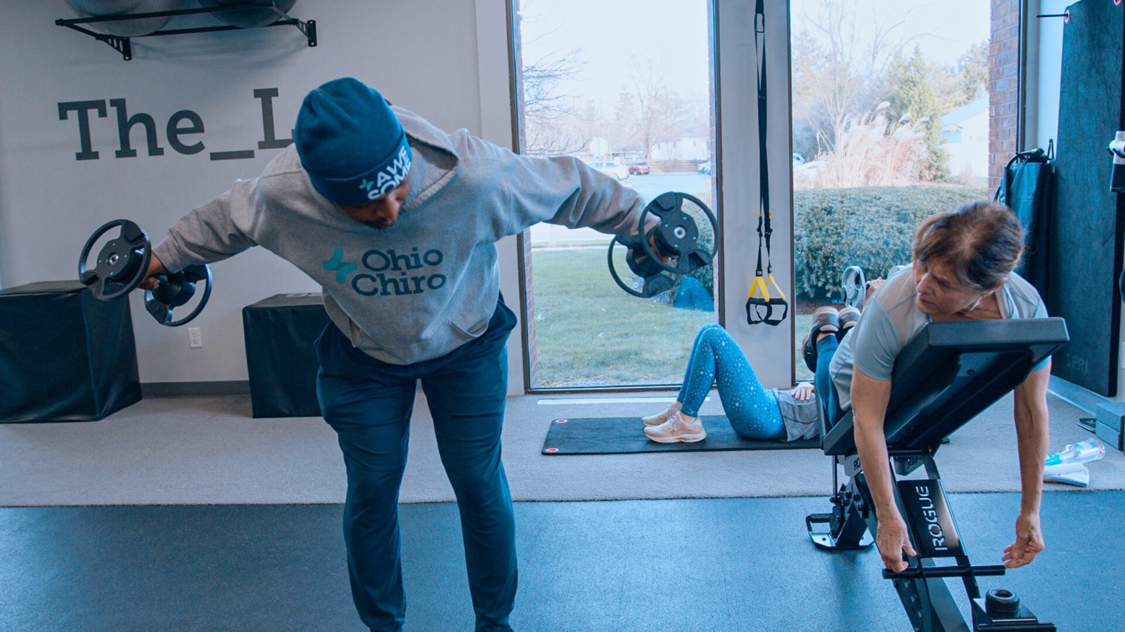 Ohio Chiro Training the the Lab