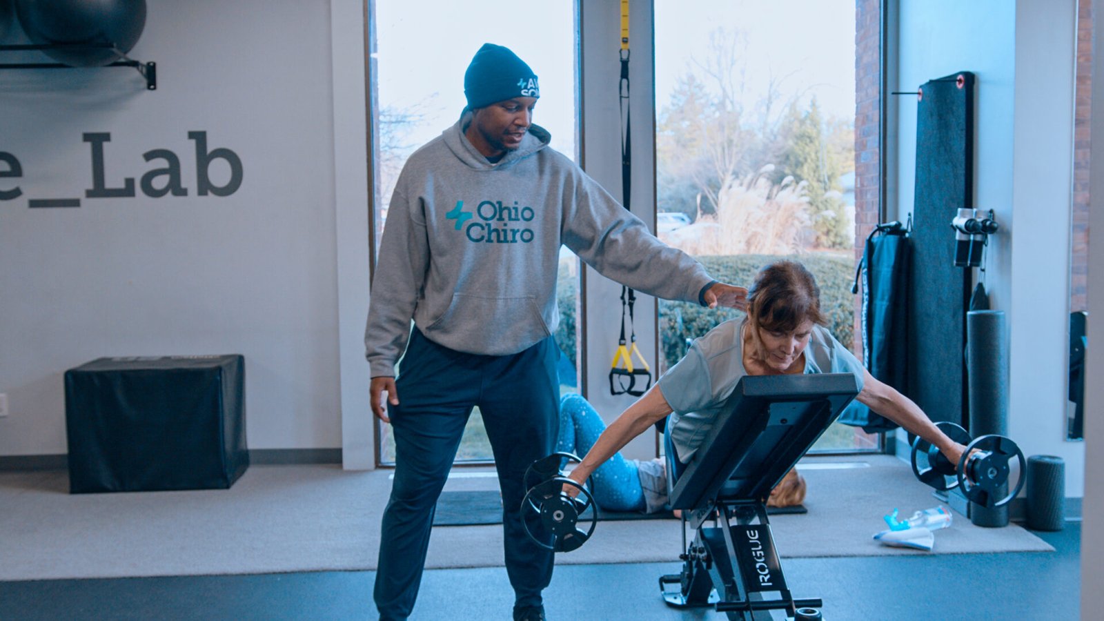 Ohio Chiro Training the the Lab