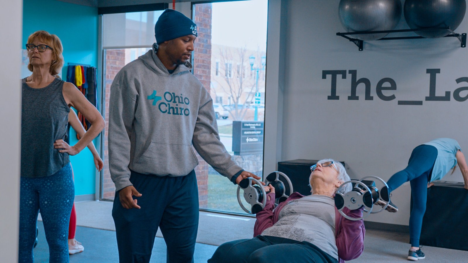 Ohio Chiro Training the the Lab